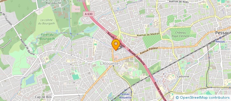 localisation de l'entreprise GROUPE MRD  PESSAC