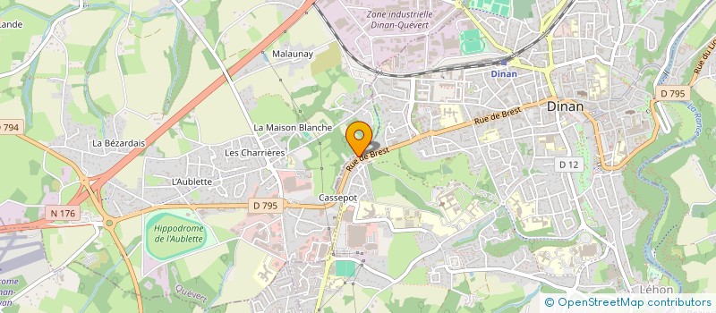 localisation de l'entreprise GROUPE MSD à DINAN