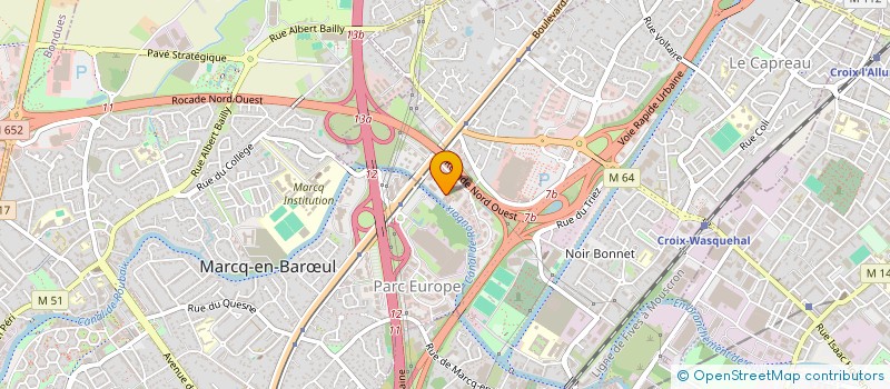 localisation de l'entreprise GROUPE MSO à WASQUEHAL