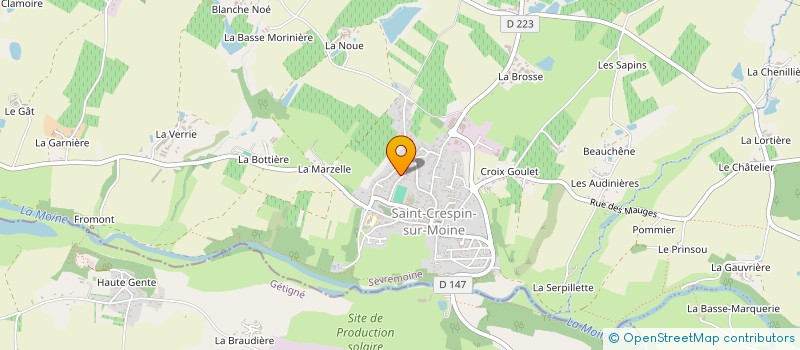 localisation de l'entreprise GROUPE MULLIEZ-FLORY - GMF à SEVREMOINE