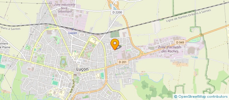 localisation de l'entreprise GROUPE MUSICAL KMOX à LUCON