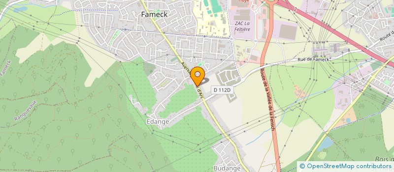 localisation de l'entreprise GROUPE MYR  FAMECK