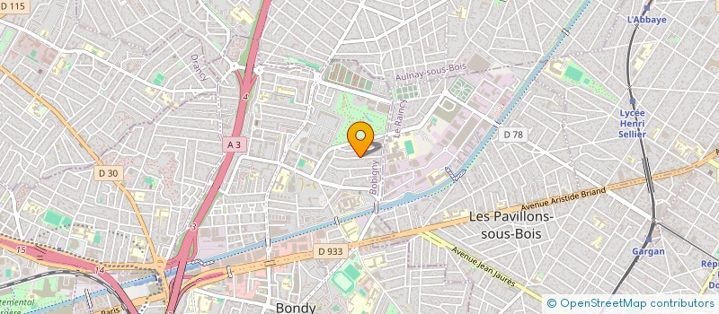 localisation de l'entreprise GROUPE NAGA  BONDY