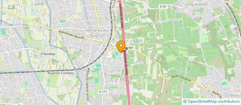 localisation de l'entreprise GROUPE NALRIS  MORIERES-LES-AVIGNON