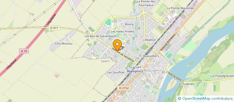 localisation de l'entreprise GROUPE NAM à BEAUGENCY
