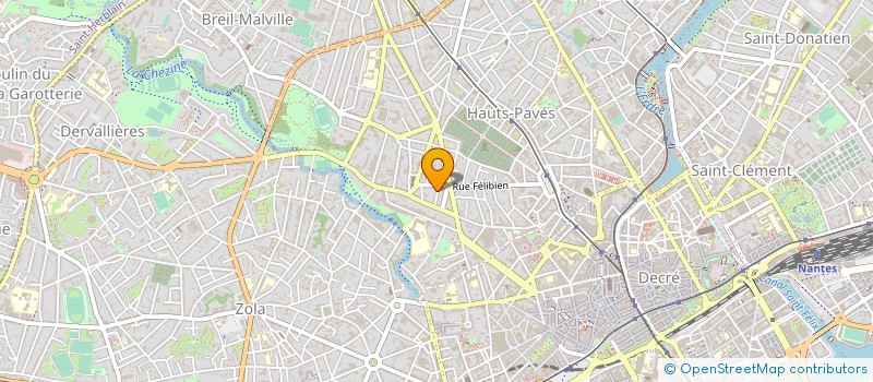 localisation de l'entreprise GROUPE NANTAIS ETUDE CHIRURGIE PLASTIQUE à NANTES