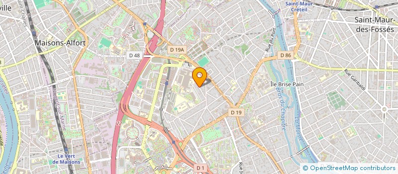 localisation de l'entreprise GROUPE NARJSS  CRETEIL