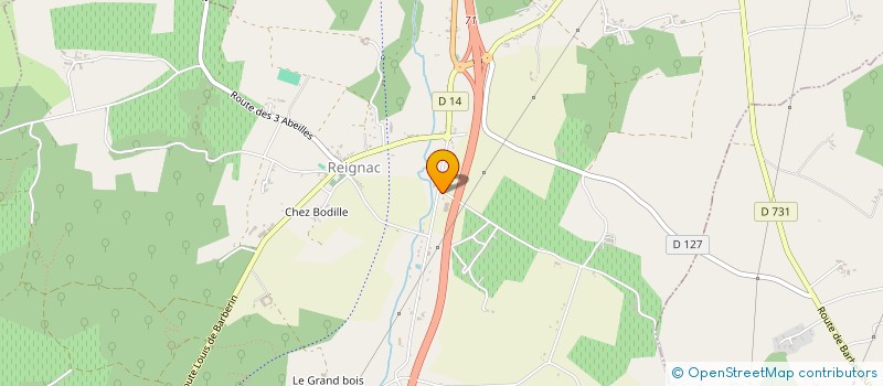 localisation de l'entreprise GROUPE NAU à REIGNAC