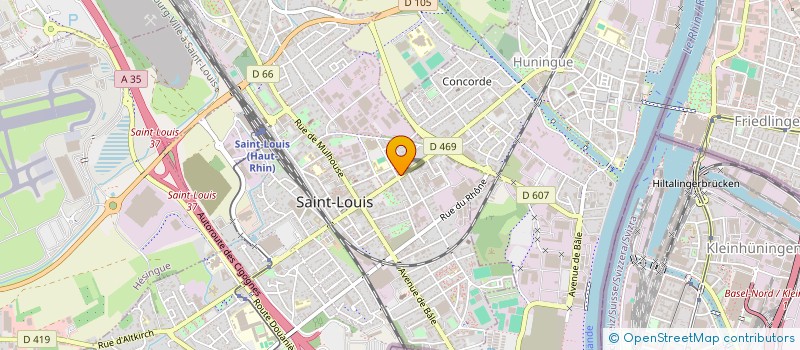 localisation de l'entreprise GROUPE NAXOS INTERNATIONAL à SAINT-LOUIS