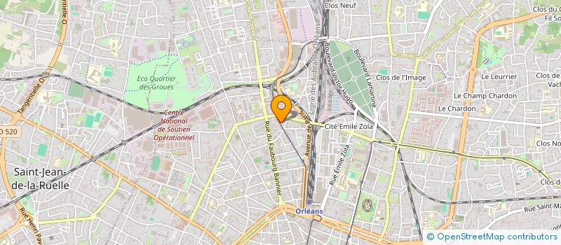 localisation de l'entreprise GROUPE NDV à ORLEANS