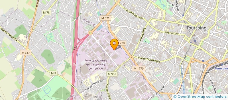 localisation de l'entreprise GROUPE NEODIA à TOURCOING