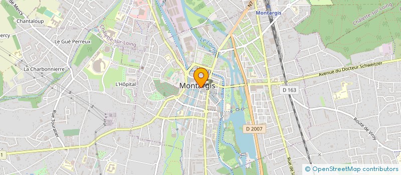 localisation de l'entreprise GROUPE NET MEDIA à MONTARGIS