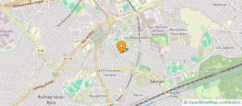 localisation de l'entreprise GROUPE NETTOYAGE à SEVRAN