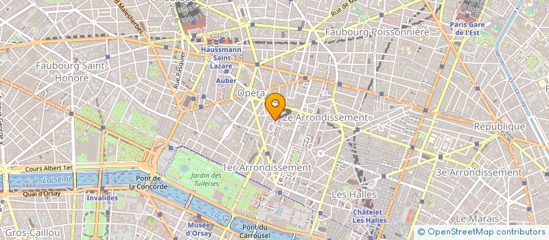localisation de l'entreprise GROUPE NETTOYAGE SERVICE à PARIS