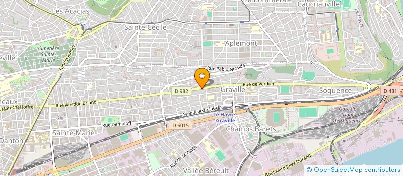 localisation de l'entreprise GROUPE NEWS 89 à LE HAVRE