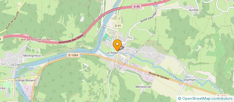 localisation de l'entreprise GROUPE NGR  PONCIN