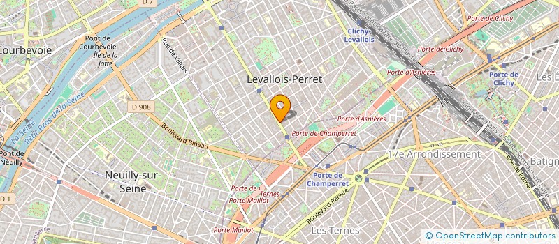 localisation de l'entreprise GROUPE NM à LEVALLOIS-PERRET