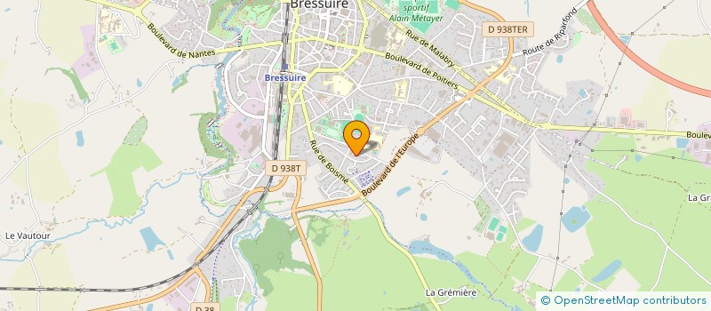 localisation de l'entreprise GROUPE NM PRESTATIONS DE SERVICES  BRESSUIRE