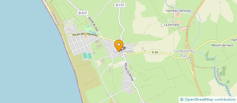 localisation de l'entreprise GROUPE NOE à SURTAINVILLE