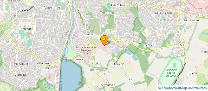 localisation de l'entreprise GROUPE NOMADE à VANNES