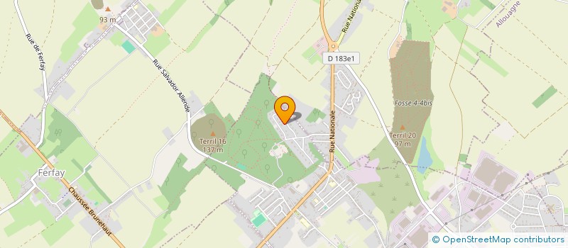 localisation de l'entreprise GROUPE NORBERT EUSTACHE  AUCHEL