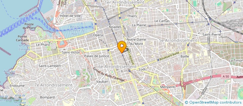 localisation de l'entreprise GROUPE NOTTOLI à MARSEILLE