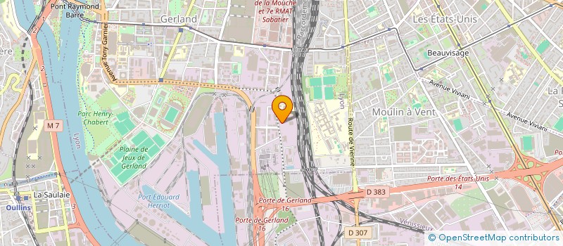 localisation de l'entreprise GROUPE NOVASEP à LYON