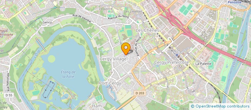 localisation de l'entreprise GROUPE NOVIAL  PONTOISE