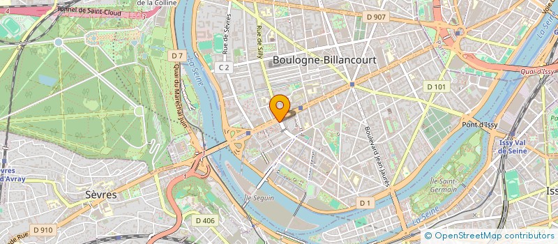 localisation de l'entreprise GROUPE NOVODIFF à BOULOGNE-BILLANCOURT