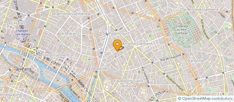 localisation de l'entreprise GROUPE NSP AGORA  PARIS