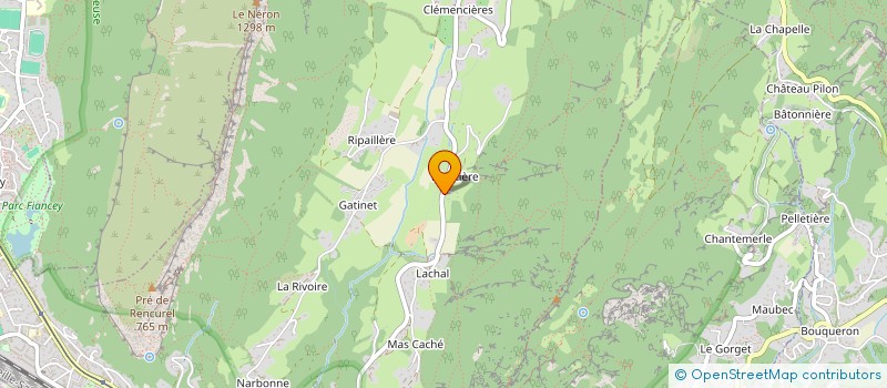 localisation de l'entreprise GROUPE NUMETIK  SAINT-MARTIN-LE-VINOUX