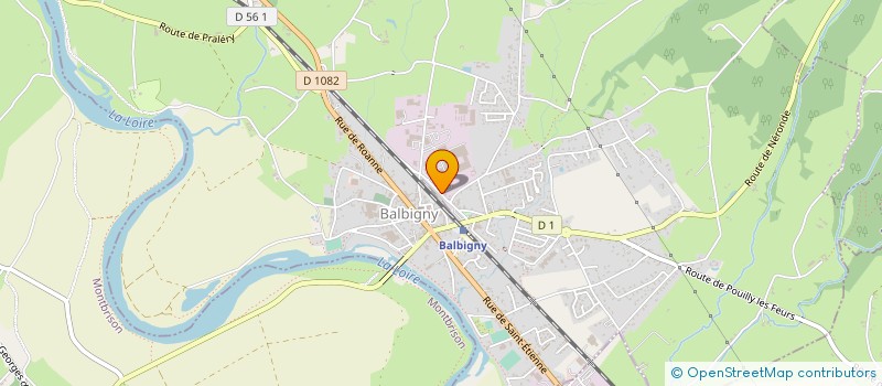 localisation de l'entreprise GROUPE O à BALBIGNY