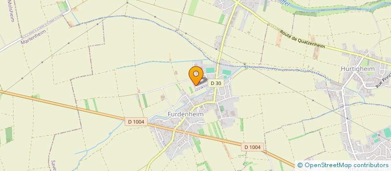 localisation de l'entreprise GROUPE O'BEN  STRASBOURG