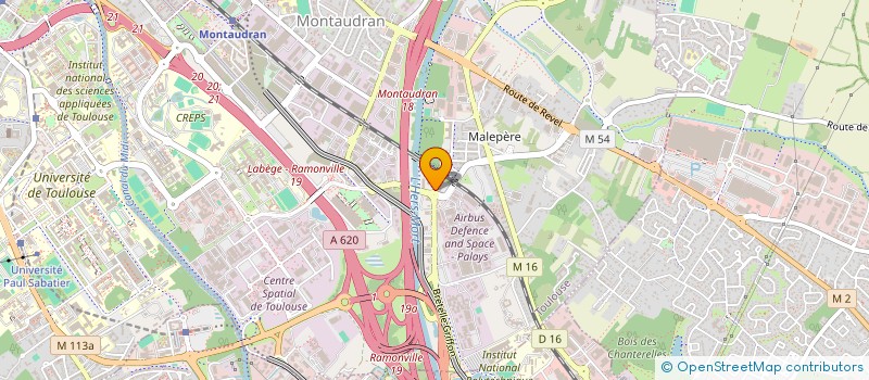 localisation de l'entreprise GROUPE OCTANTIS  TOULOUSE