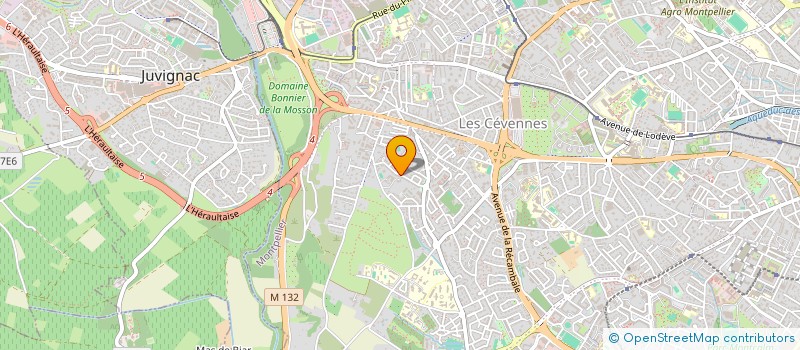 localisation de l'entreprise GROUPE OCTOPUS à MONTPELLIER