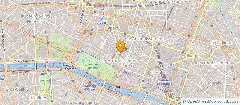 localisation de l'entreprise GROUPE OLIAS CONSEIL à PARIS