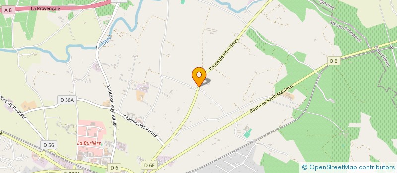 localisation de l'entreprise GROUPE OLYMPE à TRETS
