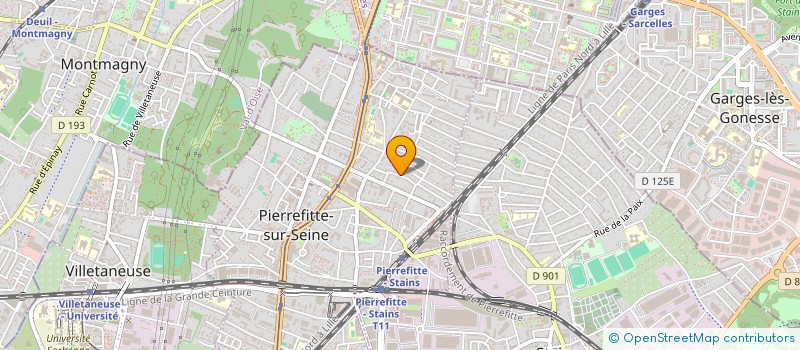 localisation de l'entreprise GROUPE OMNI TAC à PIERREFITTE-SUR-SEINE