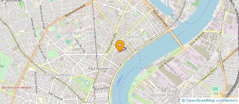 localisation de l'entreprise GROUPE ON AIR  BORDEAUX