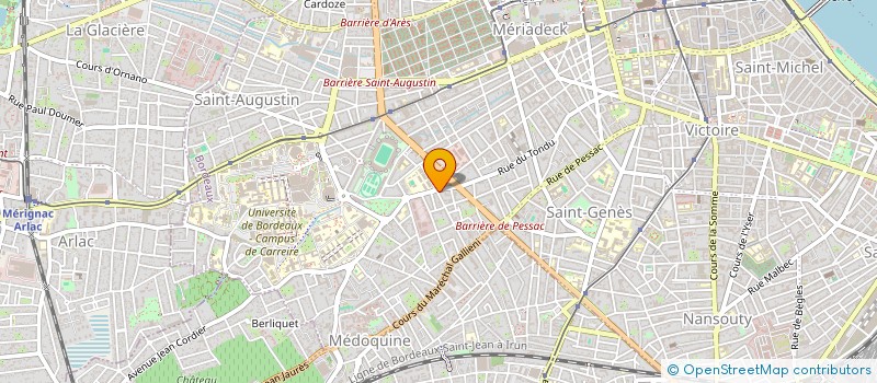 localisation de l'entreprise GROUPE ONE HEALTH DE RECHERCHE DE D'INVESTIGATION DES ARBOVIROSES ET AUTRES MALADIES INFECTIEUSES EMERGENTES - NOUVELLE à BORDEAUX