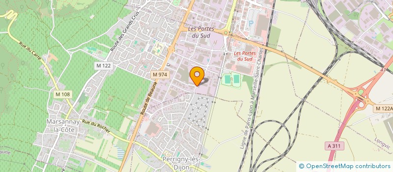 localisation de l'entreprise GROUPE OPALE à MARSANNAY-LA-COTE