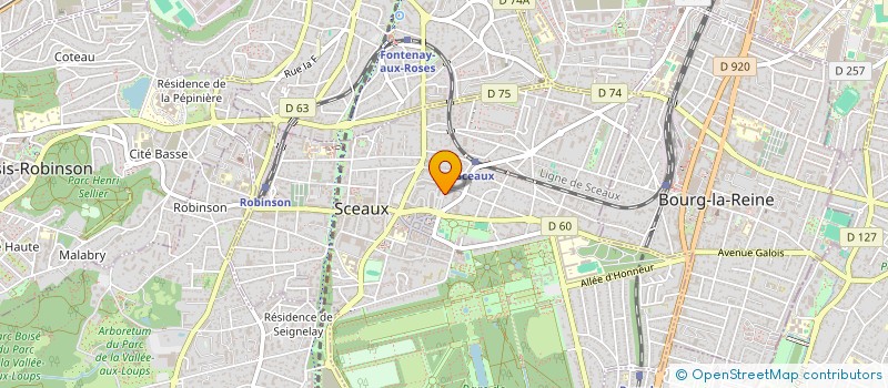localisation de l'entreprise GROUPE OPERA à SCEAUX