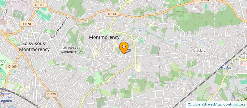 localisation de l'entreprise GROUPE OPERA  MONTMORENCY