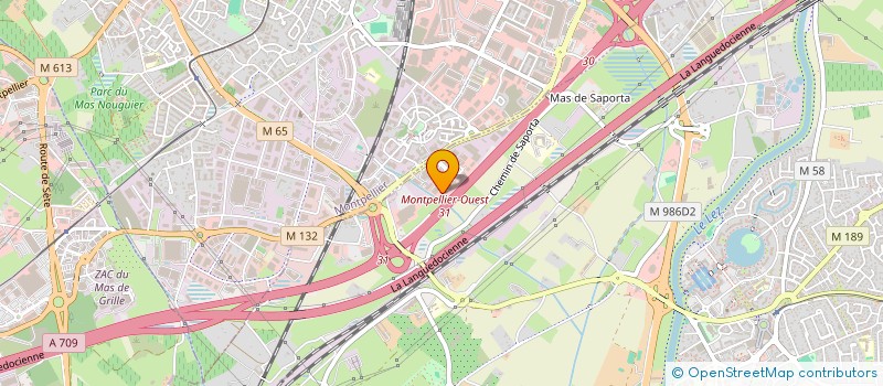 localisation de l'entreprise GROUPE OPI à LATTES