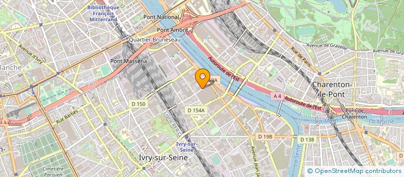 localisation de l'entreprise GROUPE OPTIM à IVRY-SUR-SEINE