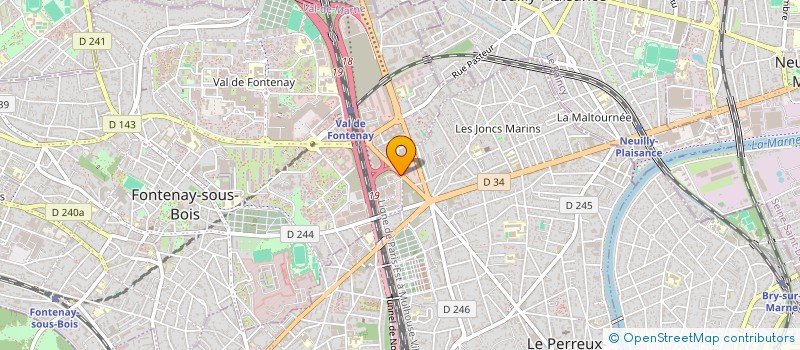 localisation de l'entreprise GROUPE OPTIMIZER à FONTENAY-SOUS-BOIS