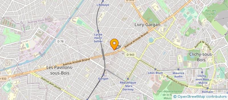 localisation de l'entreprise GROUPE ORAISON à LIVRY-GARGAN