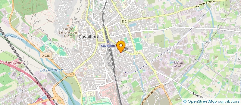 localisation de l'entreprise GROUPE ORIEL HABITAT  CAVAILLON