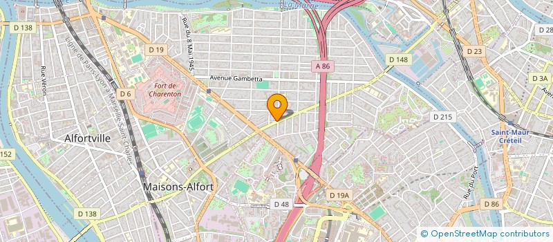 localisation de l'entreprise GROUPE ORILINE TELECOM à MAISONS-ALFORT