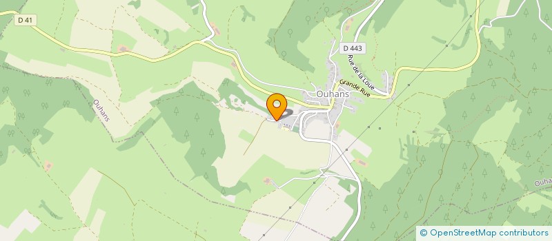 localisation de l'entreprise GROUPE ORIZON  OUHANS